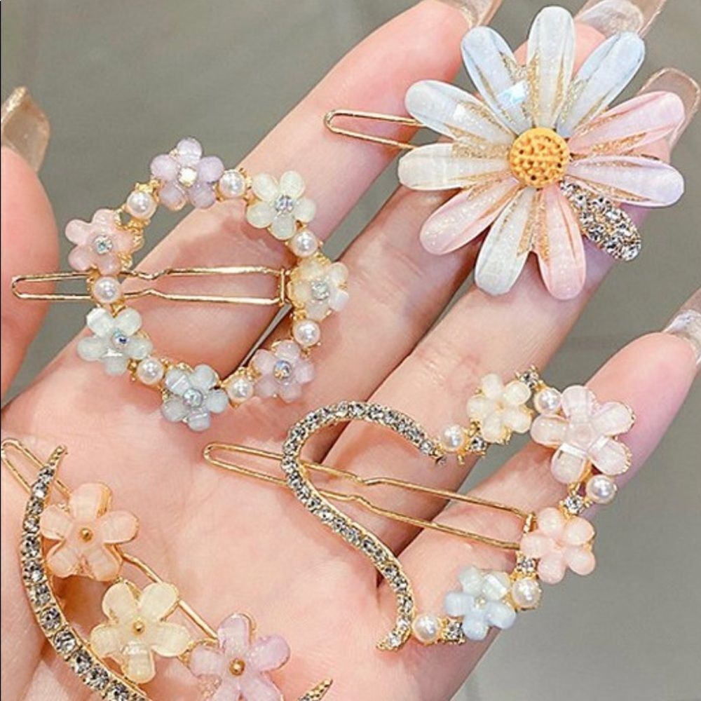 Set of 4 Hair Clips